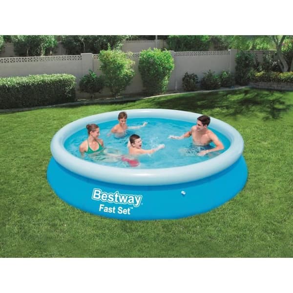 BESTWAY Fast Set Pools rund poolsats - Ø 366 x H 76 cm