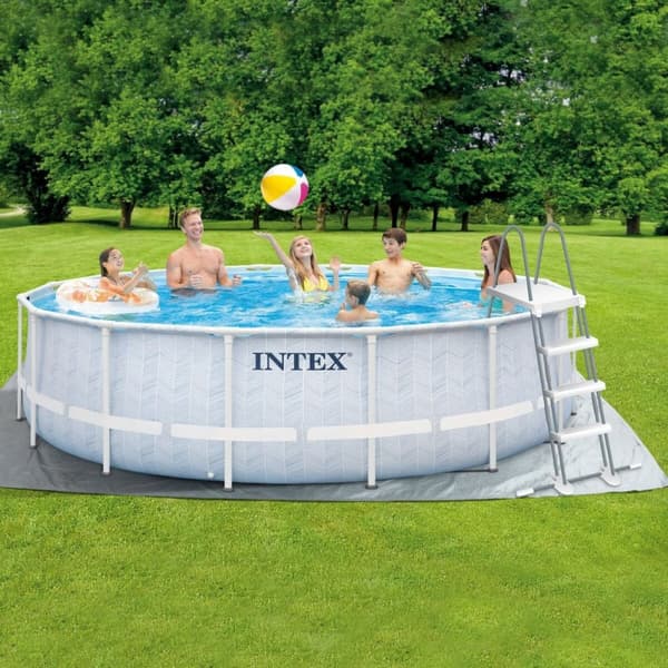 Irrotettava allas Intex Chevron Prism Pyöreä 427 x 107 cm