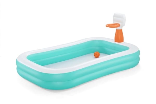 Bestway oppblåsbart basseng, Bestway, 251x168x102 cm, blått