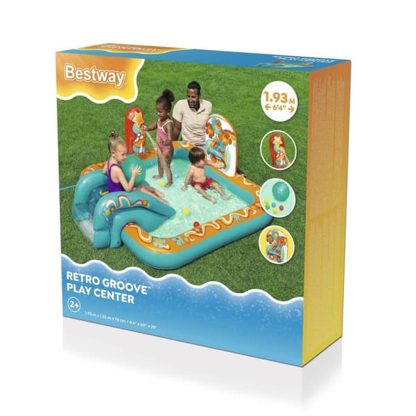 Bestway Oppustelig Pool Legeland Hippie 193x152x74 cm +2 År Have 53164