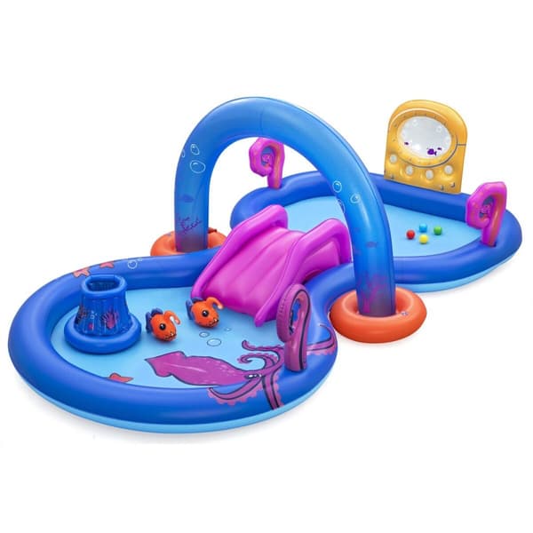 Bestway Oppustelig Pool Legeland Eventyr Hav 330x188x117 cm +2 År Have 53167