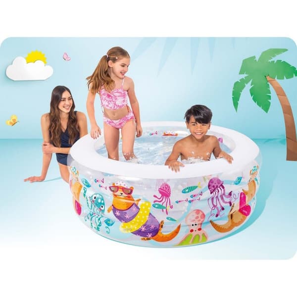 Uppblåsbar akvariepool 152 x 56 cm INTEX 58480