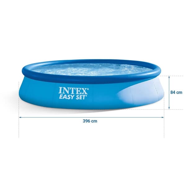 Trädgårdsexpansionspool 396 x 84 cm INTEX 28143