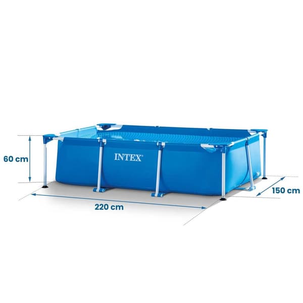 Stomme trädgårdspool 220 x 150 x 60 cm INTEX 28270