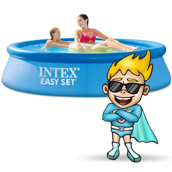 Haveudvidelsespool 244 x 61 cm 6 i 1 INTEX 28106