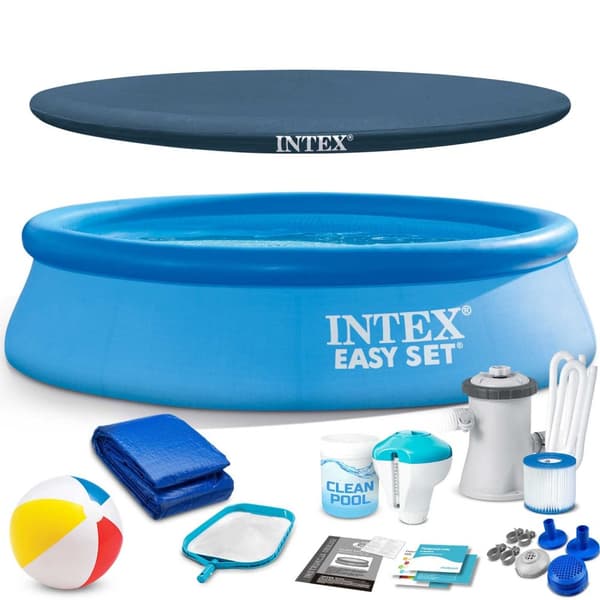 Trädgårdsexpansionspool 244 x 61 cm 18 i 1 INTEX 28108
