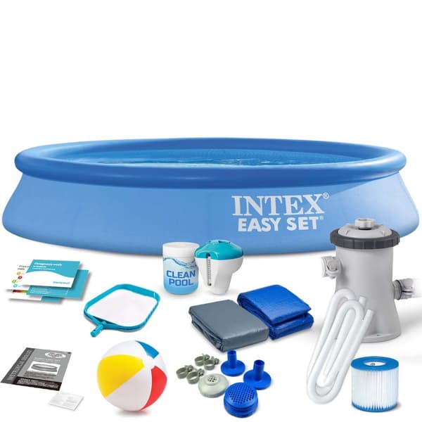 Trädgårdsexpansionspool 305 x 61 cm 16 i 1 INTEX 28118