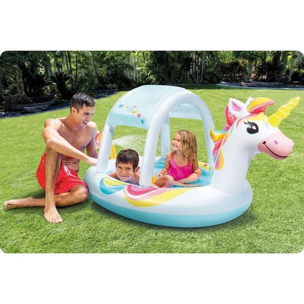 Suihkuallas katolla Unicorn 254 x 132 cm Intex 58435