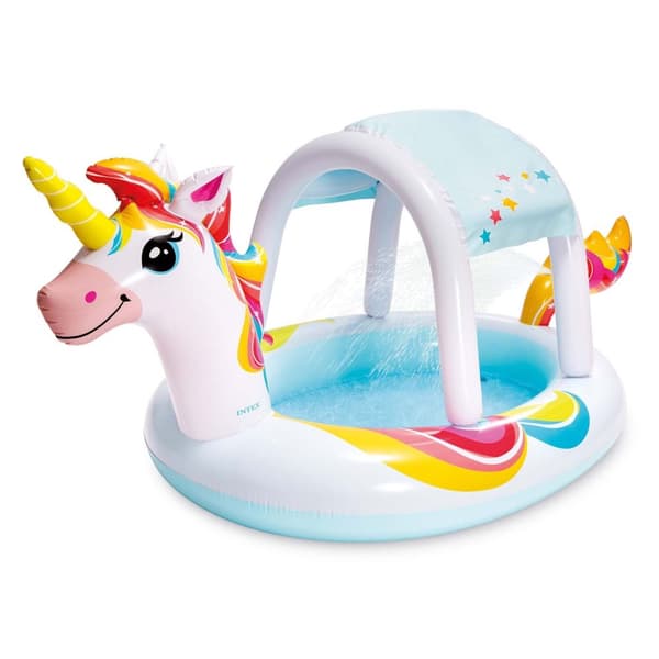 Suihkuallas katolla Unicorn 254 x 132 cm Intex 58435