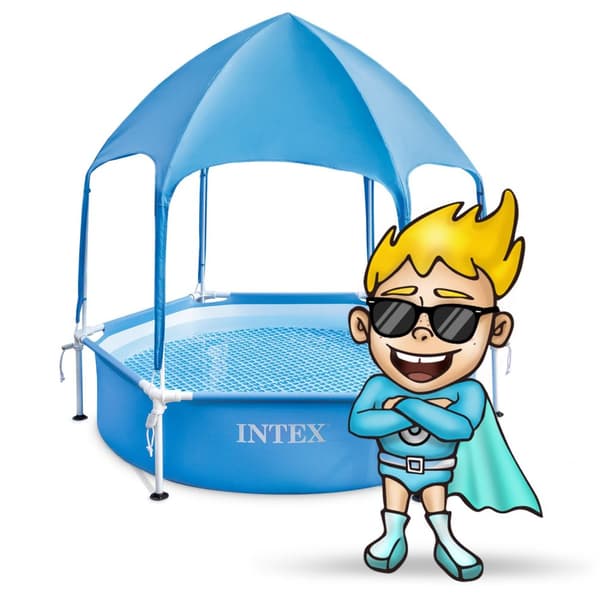 Lasten runkoallas katolla 183 x 38 cm INTEX 28209