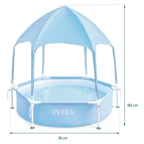 Lasten runkoallas katolla 183 x 38 cm INTEX 28209