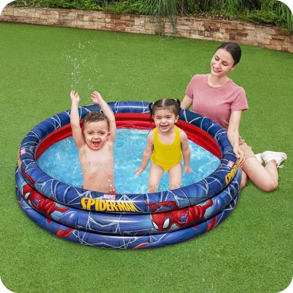 Puhallettava uima-allas 122 x 30 cm Spiderman Bestway 98018