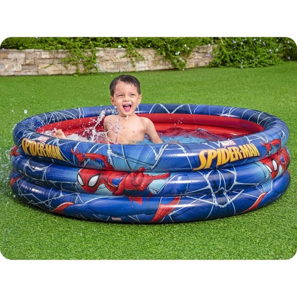 Puhallettava uima-allas 122 x 30 cm Spiderman Bestway 98018