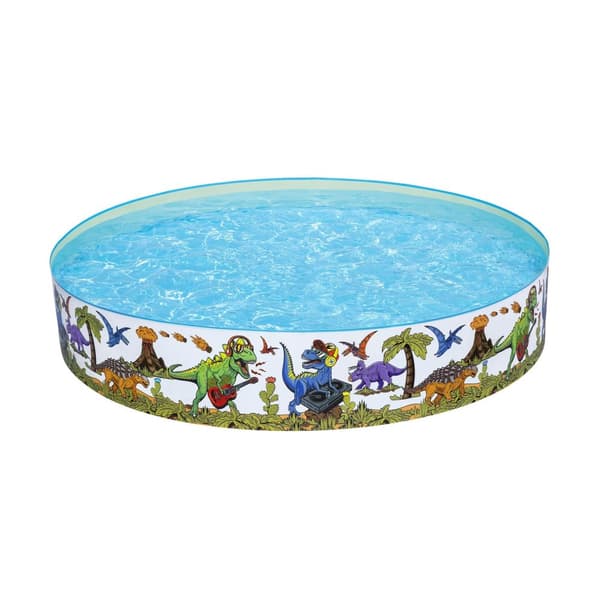 Trädgårdspool Dinosaurier 244 x 46 cm Bestway 55001