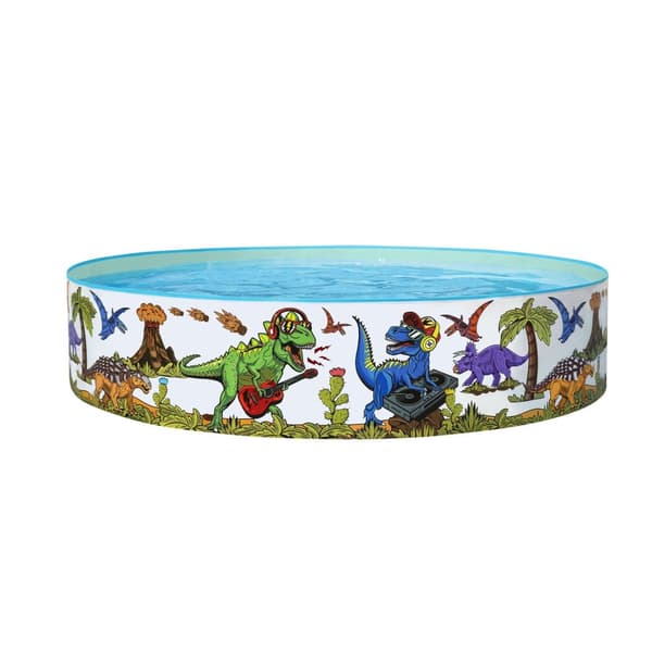 Trädgårdspool Dinosaurier 244 x 46 cm Bestway 55001