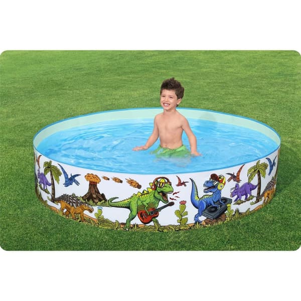 Barnträdgårdspool dinosaurie 183 x 38 cm Bestway 55022