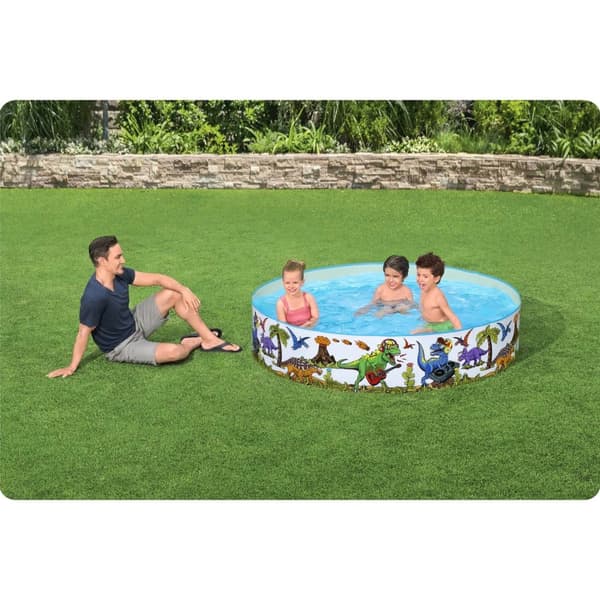 Barnträdgårdspool dinosaurie 183 x 38 cm Bestway 55022