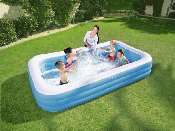 Koko perheen puhallettava uima-allas 305 x 183 x 56 cm 2in1 Bestway 54009