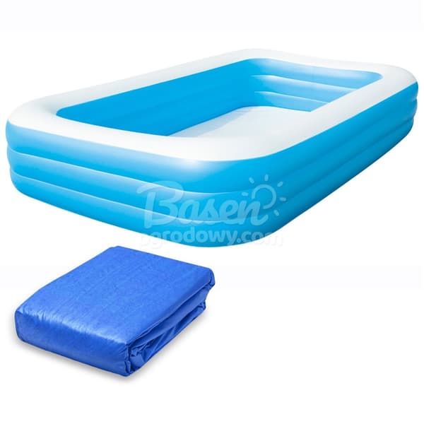 Koko perheen puhallettava uima-allas 305 x 183 x 56 cm 2in1 Bestway 54009