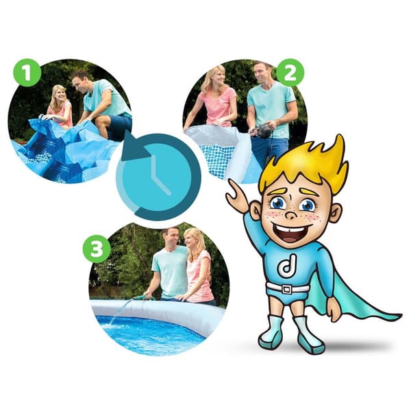 Haveudvidelsespool 366 x 76 cm 4 i 1 Bestway 57443