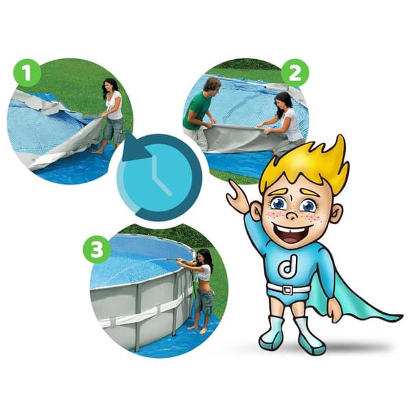 Ram trädgårdspool 305 x 76 cm 17 i 1 Bestway 56406