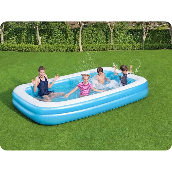 Uppblåsbar familjepool 305 x 183 x 46 cm Bestway 54150