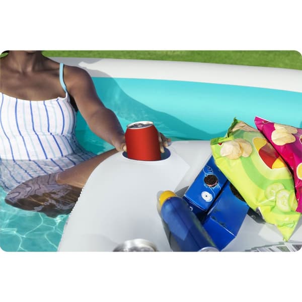Sippin' Summer oppustelig pool 218 x 218 x 48 cm Bestway 54446