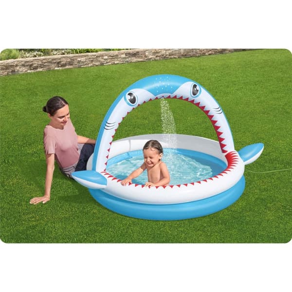 Ilmatäytteinen uima-allas sprinklerillä 163 x 127 x 92 cm Bestway 53157