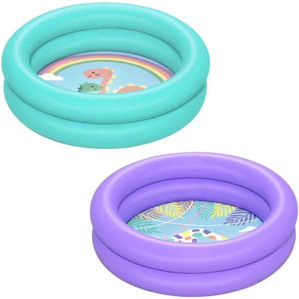 Uppblåsbar pool 61 x 15 cm Bestway 51061 - lila