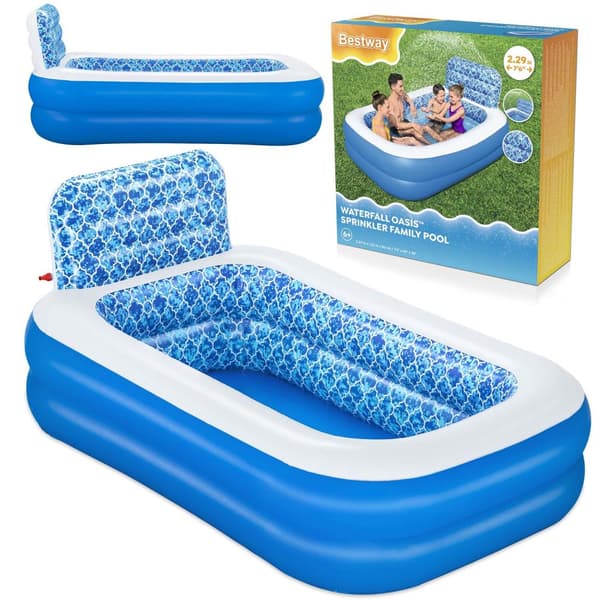 Koko perheen puhallettava uima-allas 229 x 152 x 96 cm Bestway 54451