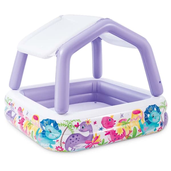 Ilmatäytteinen uima-allas Akvaario katolla 157 x 157 x 122 cm INTEX 57470