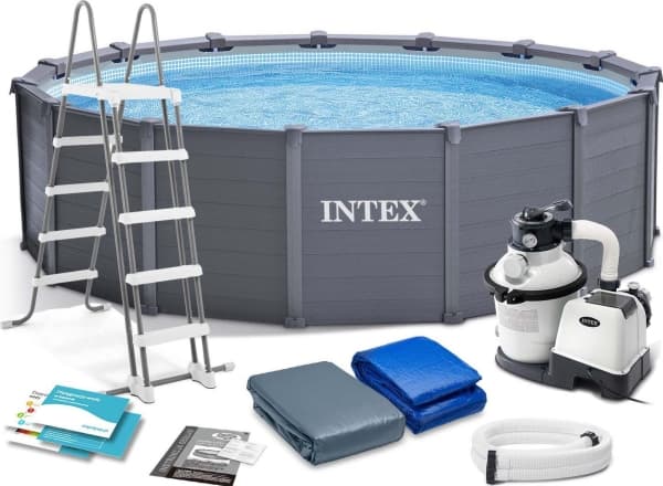 BASSENG INTEX GRAPHITE GRAY PANELTM  4.78MX1.24M
