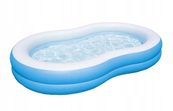 Bestway rektangulær oppustelig pool 262 x 157 cm x 46 cm høj