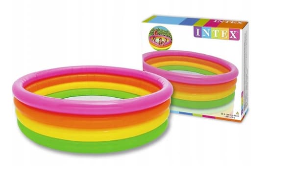 Intex pyöreä puhallettava uima-allas 780 litraa 168 cm x 46 cm
