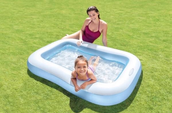 INTEX trädgårdspool barnpool MJUK BOTTEN