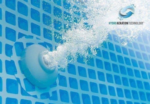 Havepool med ramme 366 cm Intex 26712 + pumpe