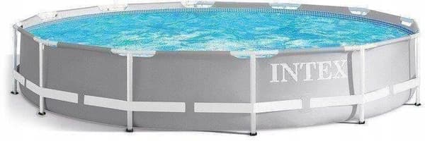Havepool med ramme 366 cm Intex 26712 + pumpe