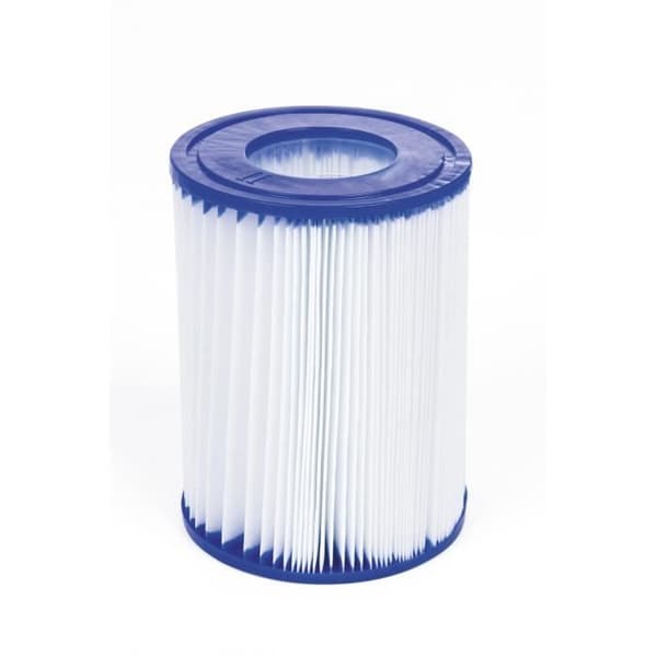 BESTWAY Tubular Above Ground Pool Kit - Power Steel™ - 404 x 201 x 100 cm - Rektangulär (levereras med stege, pump och