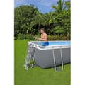 Miniatyrbild 5 av 6: Kit Pool ovanmark tubulär BESTWAY - Steel Pro Max™ - 488 x 244 x 122 cm - Rektangulär (Sandfilter, stege, överdrag)