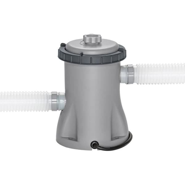 Kit Utomhuspool tubulär BESTWAY - Steel Pro MAX™ - 282 x 196 x 84 cm - Rektangulär (Filterpatron, 1 patron)