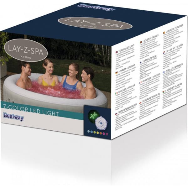 Bestway Lay-Z-Spa 7 Color LED Light -lys til boblebad
