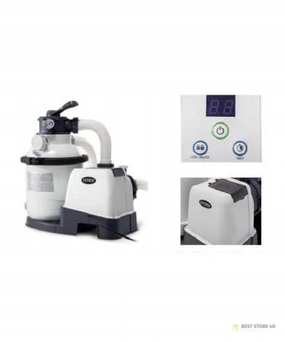Sandfilterpumpe til swimmingpools 4500 L/t INTEX 26644