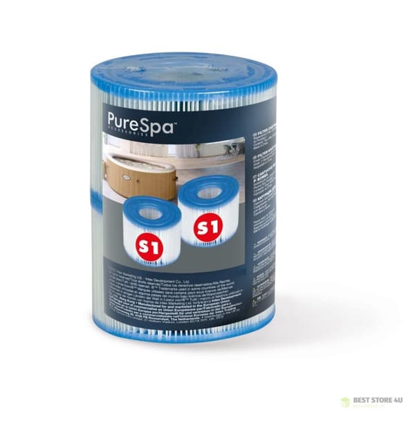 Filter S1 set med 2 Pure SPA INTEX 29001