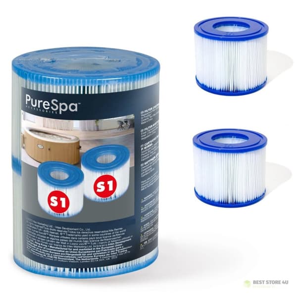Filter S1 set med 2 Pure SPA INTEX 29001