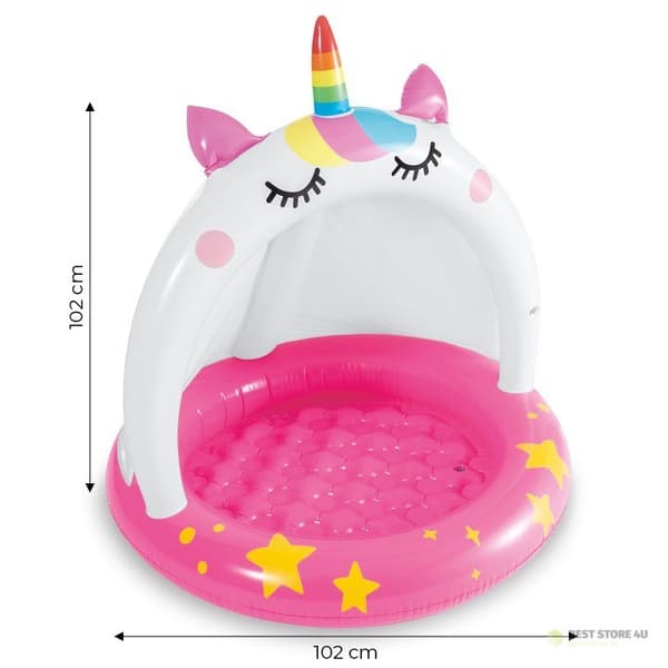 Lastenallas katolla Unicorn INTEX 58438