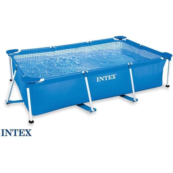 Rektangulär rörformad pool 2,20x1,50x0,60 m