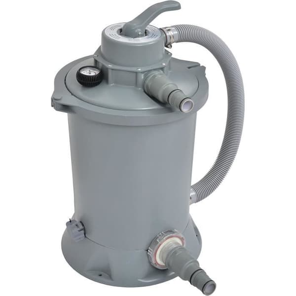 Sandfilter - AVENLI - 290729EU - 3000 L/h - 30 x 30 x 35 cm - Grå