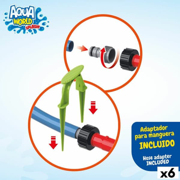 Vattensprinkler och sprutleksak Colorbaby Plast 25 x 16 x 9 cm