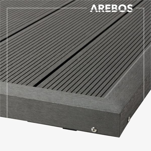 Solar gulvbruseelement - antracit