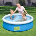Miniatyrbild 1 av 4: Uppblåsbar pool - Bestway - Min första pool - Ø152x38 cm - Tri-tech - 477 L